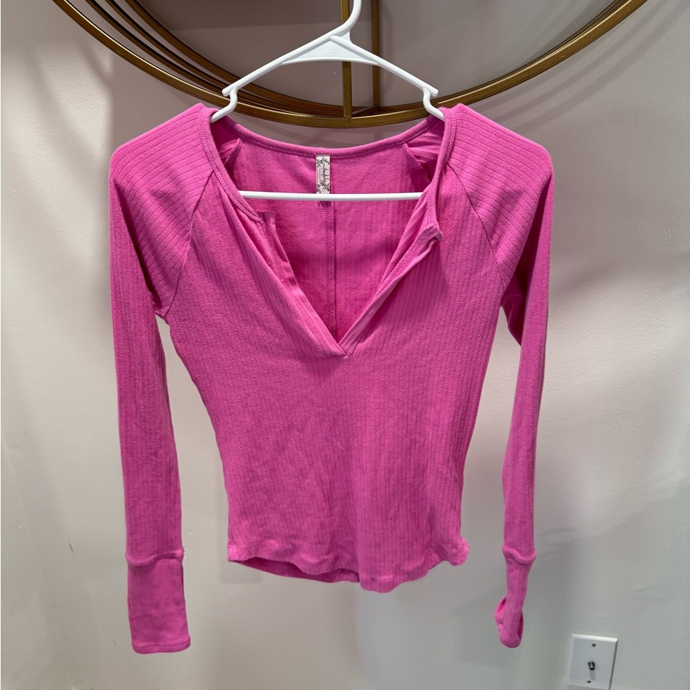 Free People Long Sleeve Shirt